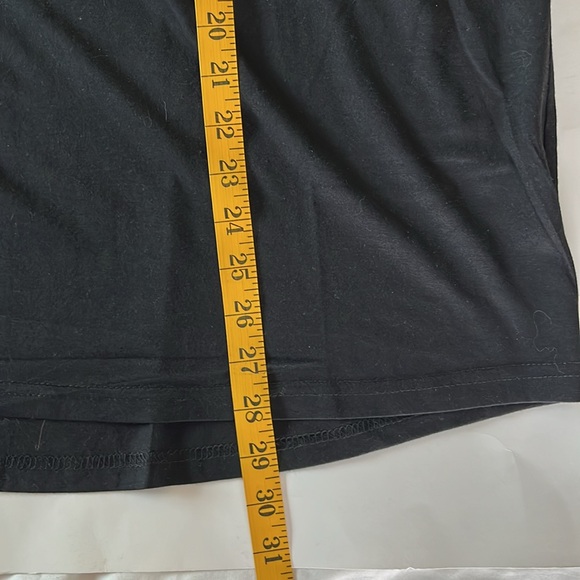 UDear tunic top NWT pull over black with rose polka dot pattern sleeves XL - Picture 12 of 12